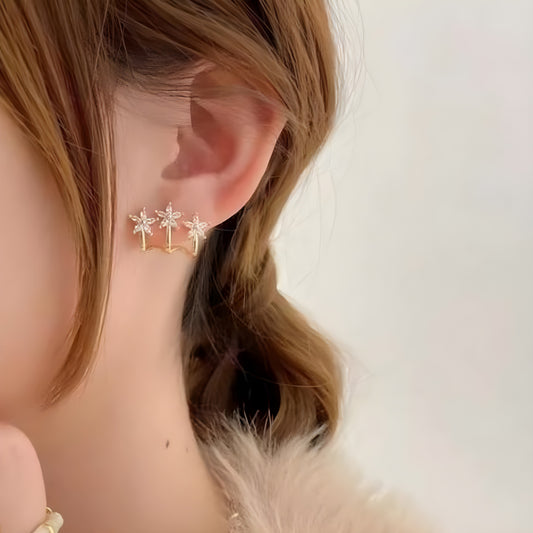 Korean Star Stud Earrings